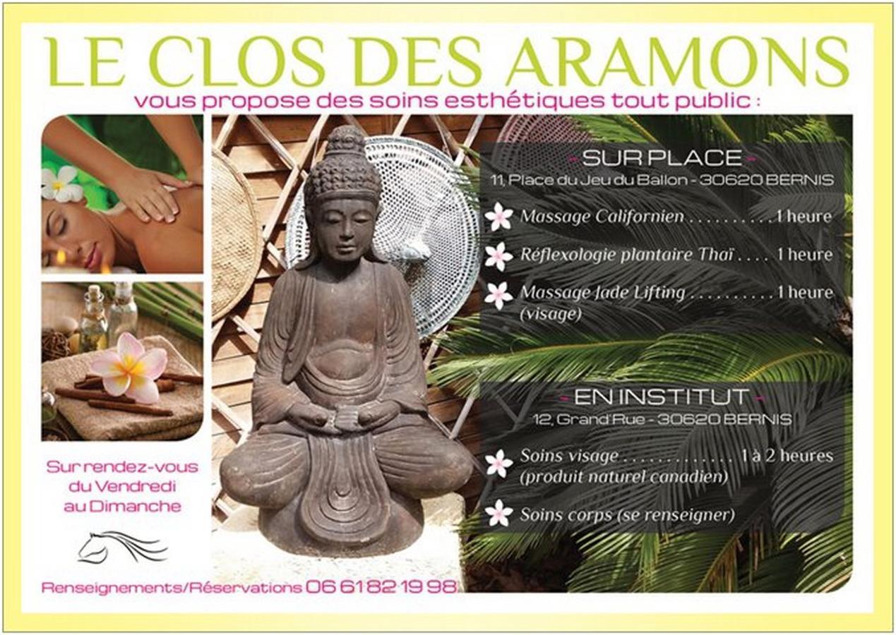 Le Clos Des Aramons Bernis Екстериор снимка